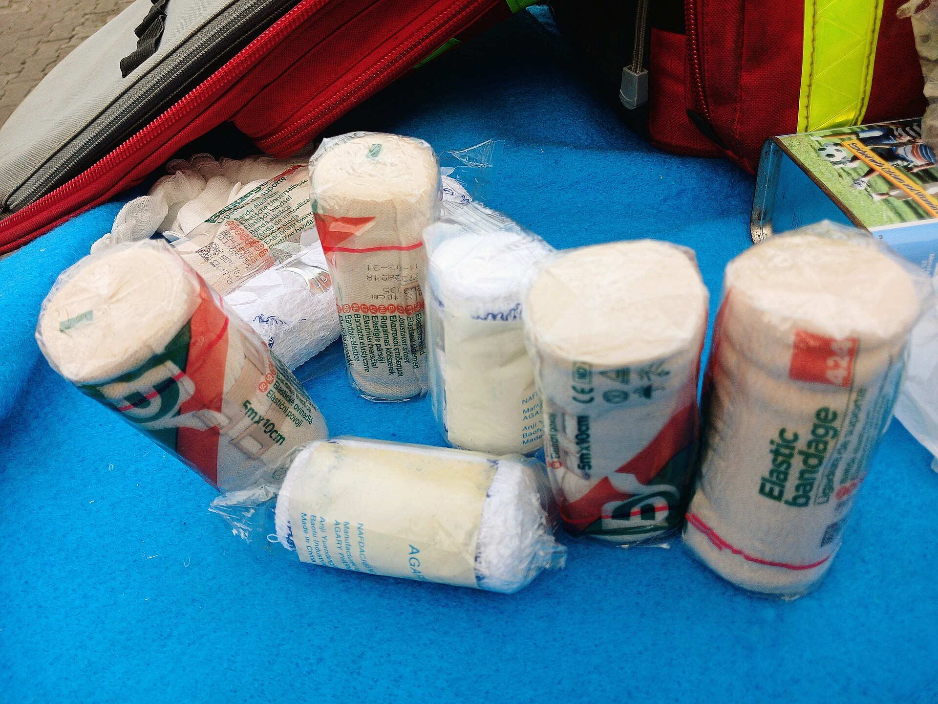 Does Urgent Care Do Stitches? How to Tell If You Need Them 1 Sterile bandages and dressings from a first aid kit